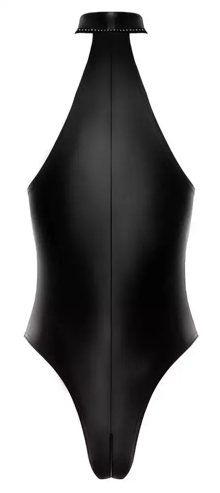 Noir Body Zip+Glitzer S - Exklusiver Powerwetlook Body schwarz Größe S Noir Body Zip+Glitzer S - Exklusiver Powerwetlook Body schwarz Größe S
