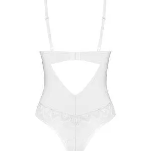Obsessive Transparenter Body Alissium - Zeitloses Weiß, Größe S-XL Obsessive Transparenter Body Alissium - Zeitloses Weiß, Größe S-XL – Bild 6