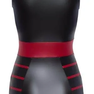Cottelli PARTY Kurvenbetonendes Kleid, Schwarz/Rot Schwarz/Rot S Cottelli PARTY Kurvenbetonendes Kleid, Schwarz/Rot Schwarz/Rot S – Bild 7