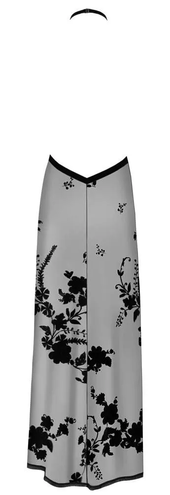 Noir Verführerisches pitzenkleid schwarz S Noir Verführerisches pitzenkleid schwarz S – Hollow Rückseite