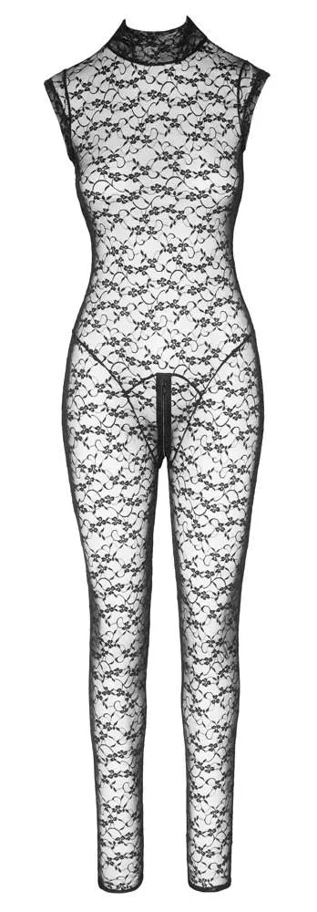Cottelli LINGERIE - Spitzen-Overall, provokante Transparenz S Cottelli LINGERIE - Spitzen-Overall, provokante Transparenz S – Hollow B
