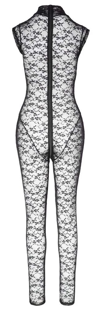Cottelli LINGERIE - Spitzen-Overall, provokante Transparenz S Cottelli LINGERIE - Spitzen-Overall, provokante Transparenz S – Hollow Rückseite