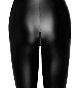 Noir Powerwetlook Overall mit Strasssteinen schwarz Größe L Noir Powerwetlook Overall mit Strasssteinen schwarz Größe S – Hollow Rückseite
