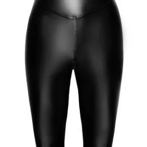 Noir Powerwetlook Overall mit Schnürung schwarz Größe XL Noir Powerwetlook Overall mit Schnürung schwarz Größe S – Hollow B