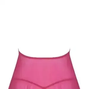 Cottelli LINGERIE - Sinnliches pinkfarbenes Babydoll pink Größe S/M Cottelli LINGERIE - Sinnliches pinkfarbenes Babydoll pink Größe S/M – Hollow Rückseite