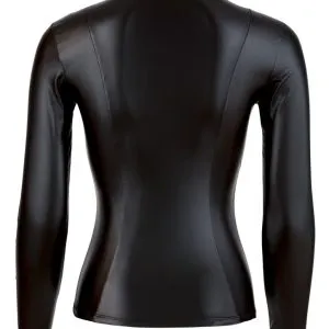 Cottelli PARTY - Sexy Top mit Zipper XL Cottelli PARTY - Sexy Top mit Zipper S – Hollow Rückseite