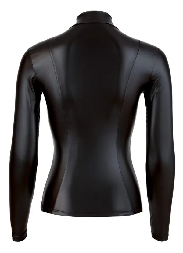 Cottelli PARTY - Sexy Top mit Zipper XL Cottelli PARTY - Sexy Top mit Zipper S – Hollow Rückseite