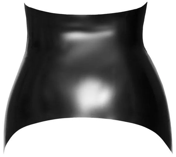 Late X Latex Strapsgürtel - Extra breit, hauteng, 4 Metall-Clips S Late X Latex Strapsgürtel - Extra breit, hauteng, 4 Metall-Clips S – Hollow Rückseite