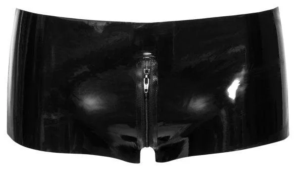 LateX Latex Hotpants Zipper S M LateX Latex Hotpants Zipper S S – Hollow B