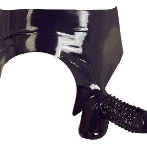 Late X Latex Slip mit genoppter Penishülle L Late X Latex Slip mit genoppter Penishülle S – Hollow C
