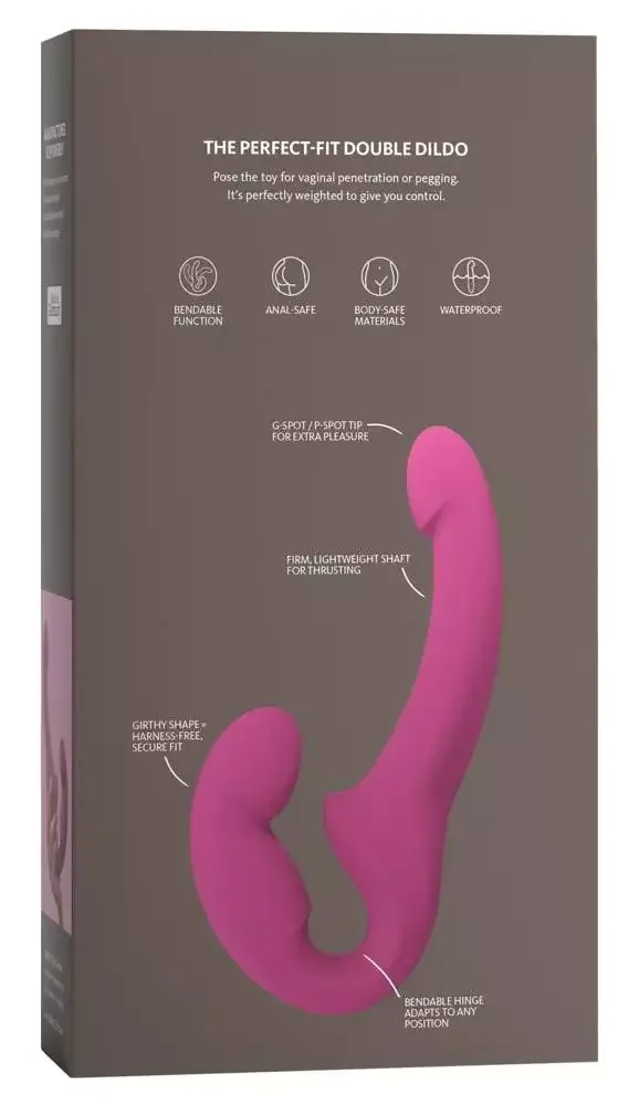 Fun Factory Share Lite Doppeldildo Pure Lust - Silikon BDSM Toy Fun Factory Share Lite Doppeldildo Pure Lust - Silikon BDSM Toy – Verpackung B