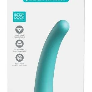 Dillio Platinum Curious Five - Biegsamer Dildo mit Saugfuß Teal Dillio Platinum Curious Five - Biegsamer Dildo mit Saugfuß Teal – Verpackung C