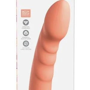Dillio Platinum Biegsamer Super Eight Dildo Peach Dillio Platinum Biegsamer Super Eight Dildo Peach – Verpackung C