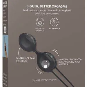 FUN FACTORY SMARTBALLS DUO Liebeskugeln - Beckenbodentraining in Rot 10cm - Made in Germany FUN FACTORY SMARTBALLS DUO Liebeskugeln - Beckenbodentraining in Rot 10cm - Made in Germany – Verpackung B