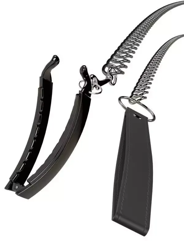 Bad Kitty Pussy Clamp mit Leine schwarz Bad Kitty Pussy Clamp mit Leine schwarz – E