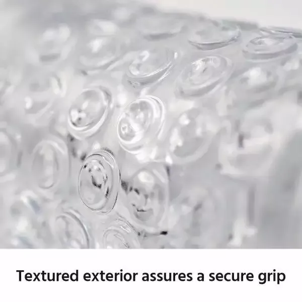 The Handy TrueGrip Gen 2 Sleeve - Aufregend strukturiertes Ersatz-Sleeve transparent The Handy TrueGrip Gen 2 Sleeve - Aufregend strukturiertes Ersatz-Sleeve transparent – D