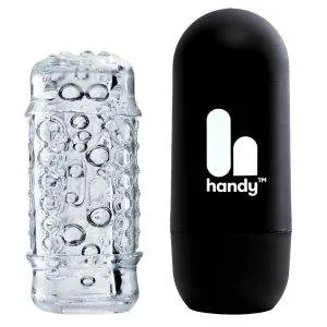 The Handy Mermaid Sleeve - Aufregend strukturiertes Ersatz-Sleeve für Masturbator transparent – B