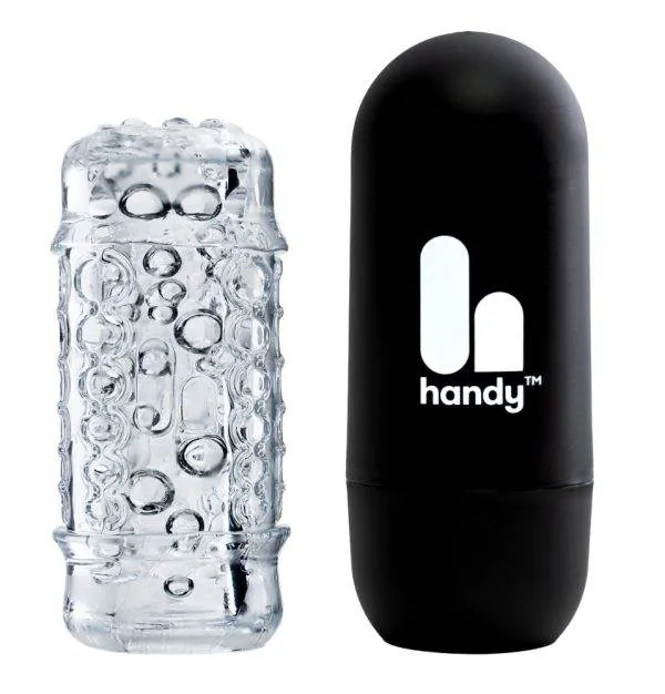 The Handy Mermaid Sleeve - Aufregend strukturiertes Ersatz-Sleeve für Masturbator transparent – B