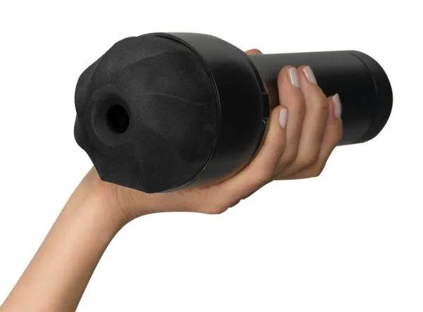 Kiiroo FeelSensation - Diskreter Masturbator mit Perlenstruktur schwarz Kiiroo FeelSensation - Diskreter Masturbator mit Perlenstruktur schwarz – E