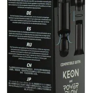 Kiiroo FeelSensation - Diskreter Masturbator mit Perlenstruktur schwarz Kiiroo FeelSensation - Diskreter Masturbator mit Perlenstruktur schwarz – Verpackung B