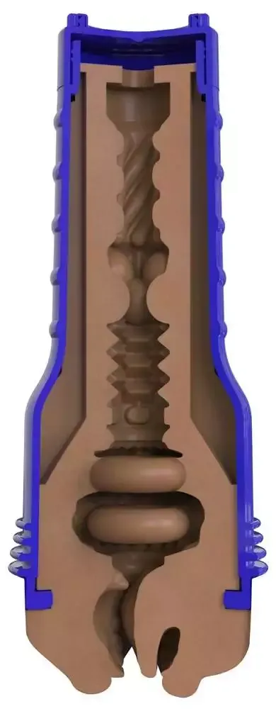 Fleshlight Boost Bang - Masturbator mit Saugkontrolle hautfarben dunkel Fleshlight Boost Bang - Masturbator mit Saugkontrolle hautfarben dunkel – F