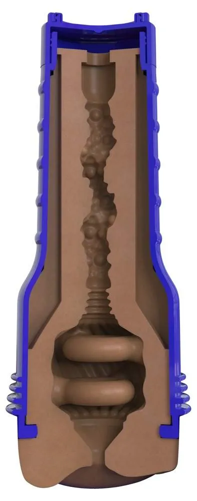 Fleshlight Boost Bang - Masturbator mit Saugkontrolle hautfarben dunkel Fleshlight Boost Bang - Masturbator mit Saugkontrolle hautfarben dunkel – F