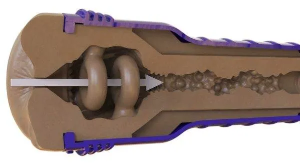 Fleshlight Boost Bang - Masturbator mit Saugkontrolle hautfarben dunkel Fleshlight Boost Bang - Masturbator mit Saugkontrolle hautfarben dunkel – G