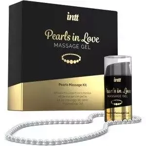 intt Pearls in Love Intimmassage-Kit, 15 ml, weiß. – A