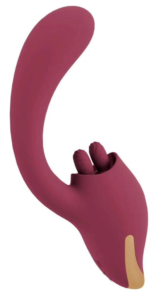 Javida 2 Function Vibrator Doppelstimulation (Dual-Stimulation, Licking-Funktion) Javida 2 Function Vibrator Doppelstimulation (Dual-Stimulation, Licking-Funktion) – C