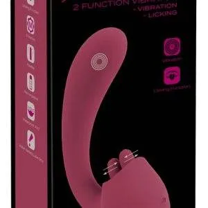 Javida 2 Function Vibrator Doppelstimulation (Dual-Stimulation, Licking-Funktion) – Verpackung