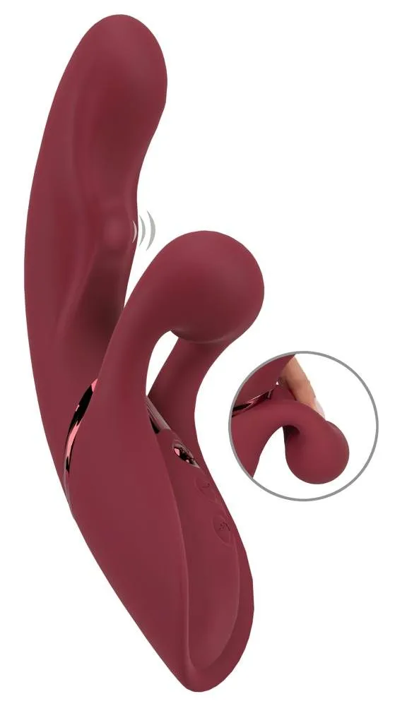 Javida 2 Function Rabbit Vibrator - Orgasmus-Power - G-Zone Stimulation - Klopf-Funktion - Silikon - USB-aufladbar Javida 2 Function Rabbit Vibrator - Orgasmus-Power - G-Zone Stimulation - Klopf-Funktion - Silikon - USB-aufladbar – A