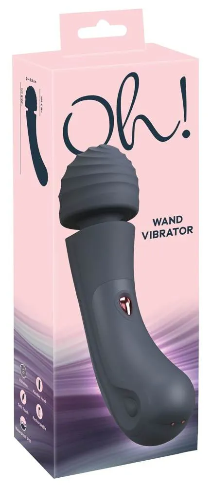 You2Toys Oh! Wand Vibrator - Handlicher Massagestab, wasserdicht, wiederaufladbar – Verpackung You2Toys Oh! Wand Vibrator - Handlicher Massagestab, wasserdicht, wiederaufladbar – Verpackung
