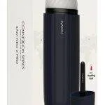 SVAKOM Sam Neo 2 Pro Masturbator mit interaktiver Saugfunktion und Wärmefunktion, schwarz – Verpackung