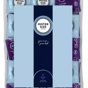 Mister Size Kondome 69 mm Transparent Vegan - Hauchdünn für MEHR Gefühl – A