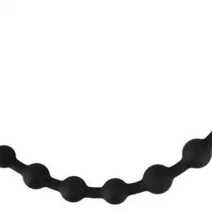 Black Velvets Analkugelkette 13 Kugeln, 50 cm, Schwarz Black Velvets Analkugelkette 13 Kugeln, 50 cm, Schwarz – C