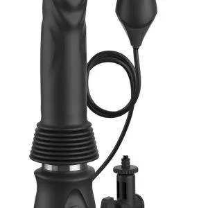 Fetish Fantasy Series Ultimate Silicone Thruster - Stoßvibrator mit Vibrationen, 7 cm Stoßkraft, USB-C wiederaufladbar, 3 Geschwindigkeiten, 10 Vibrationsmodi – A