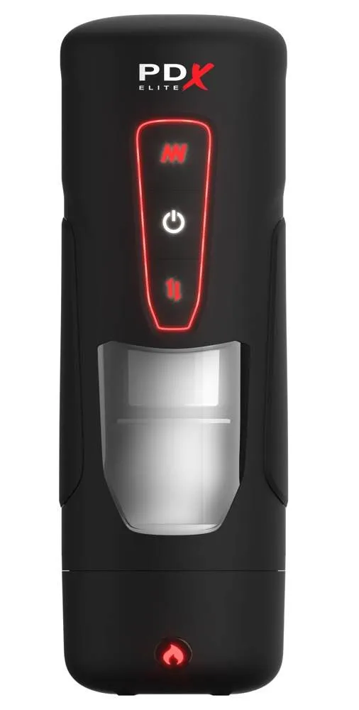 PDX Elite Vibrating Warming Masturbator Milk Me Hotter - Automatischer Handjob mit Vibrationen, Massage und Wärme PDX Elite Vibrating Warming Masturbator Milk Me Hotter - Automatischer Handjob mit Vibrationen, Massage und Wärme – C