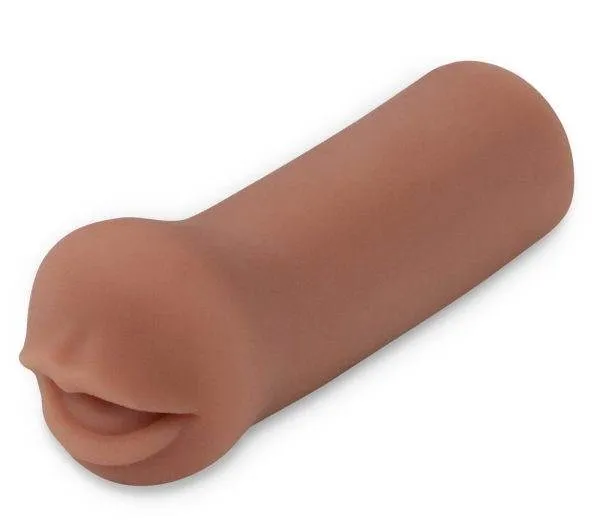 PDX Extreme Coed Cocksucker Masturbator - Handjob-Upgrade, Mundoptik - Real-Feelings, Fanta-Flesh, Strukturiert, Griffig, Elastisch, 12,7 cm – B