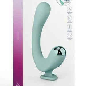 JimmyJane Reflexx Rabbit 2 - Doppelvibrator mit Wärmefunktion - Silikon - Pink – Verpackung
