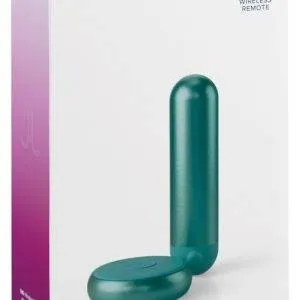 JimmyJane Vibrobullet Mini Chroma - Leise Power-Vibrationen, 10 Modi, wasserdicht, wiederaufladbar – Verpackung