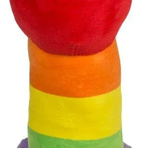Regenbogen Kuschelpenis 30 cm - Plüsch Geschenk-Idee Regenbogen Kuschelpenis 30 cm - Plüsch Geschenk-Idee – E
