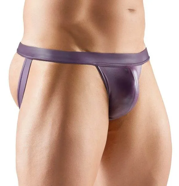 Svenjoyment Trendiger Lila-Mattlook Jock - Größe S/M, L/XL Svenjoyment Lila-Mattlook Jock - po-frei, elastisch, betont – A