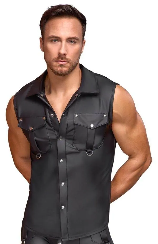 NEK Damen Mattlook Tank Top in Schwarz – A