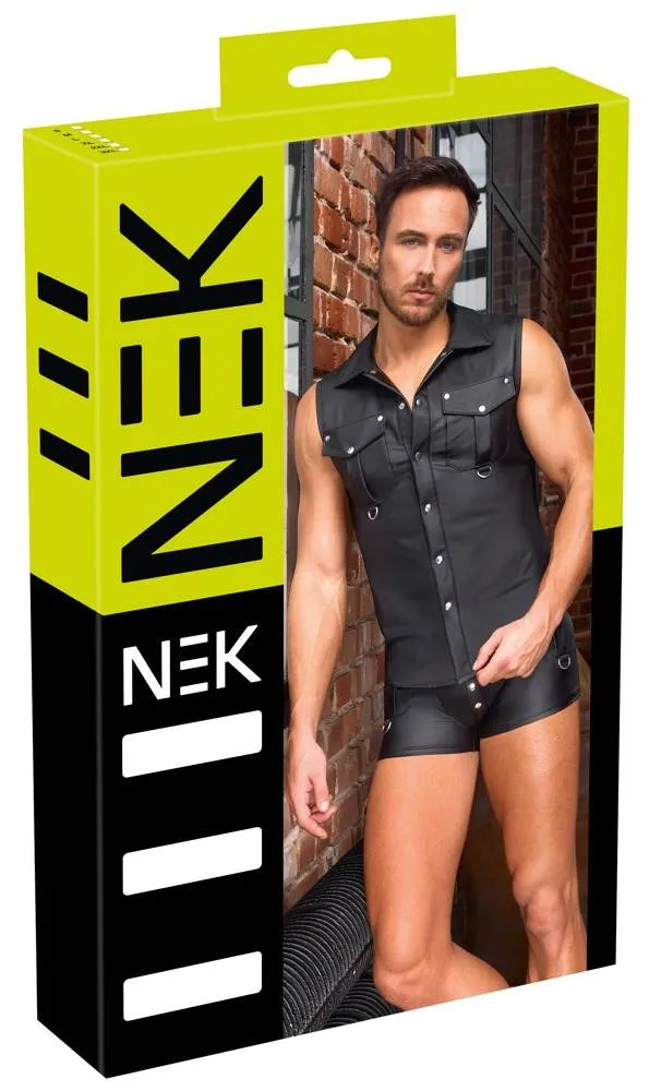 NEK Damen Mattlook Tank Top in Schwarz – Verpackung