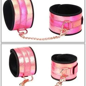 Liebe Seele Vivid Sakura Bondage-Set in Glossy Pink, 8-teilig Liebe Seele Vivid Sakura Bondage-Set in Glossy Pink, 8-teilig – D