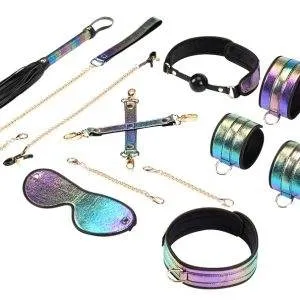 Liebe Seele Vivid Niji Bondage-Set Glossy Rainbow Liebe Seele Vivid Niji Bondage-Set Glossy Rainbow – A