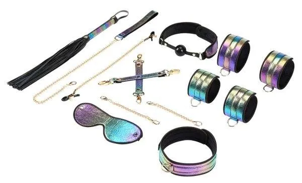 Liebe Seele Vivid Niji Bondage-Set Glossy Rainbow – A