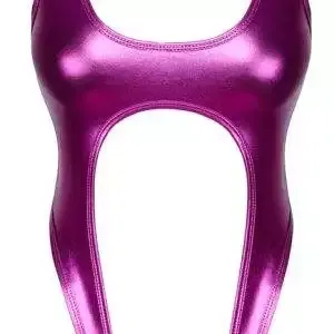 Cottelli LINGERIE Metallic-Pink Body - Größe S Cottelli LINGERIE Metallic-Pink Body - Größe S – Hollow B