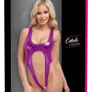 Cottelli LINGERIE Metallic-Pink Body - Größe S – Verpackung