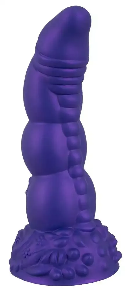 Beasty Cocks - Demon of Desire Dildo, Metallic-Optik, 22,5 cm – B